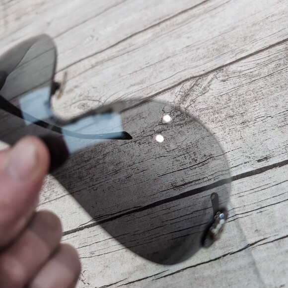 Versace MOD. 2113-B Black Shield Sunglasses 1009/11 – Women’s Oversized - Picture 12 of 14